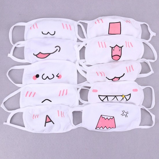 MSKT04 Cute Anime Cartoon Mouth Muffle Face Mask