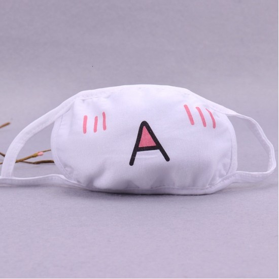 MSKT04 Cute Anime Cartoon Mouth Muffle Face Mask