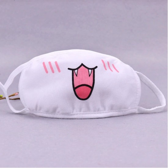 MSKT04 Cute Anime Cartoon Mouth Muffle Face Mask